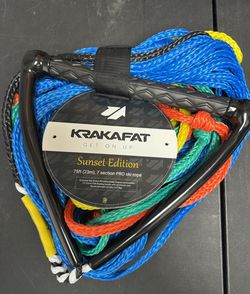 Water ski rope
