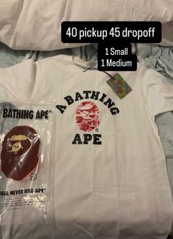 A Bathing Ape BAPE College Logo T-Shirt