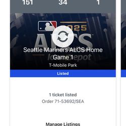 ALCS October 15th GREAT SEATS!! 