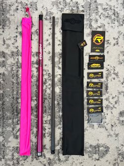Predator BK Rush Break Cue No Wrap Pink/Silver 2026