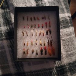 40 Fly Fishing Handmade Flies 