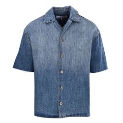 Loewe Short-sleeved Denim Shirt 