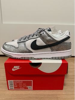 Nike Dunk Low “Golden Gals Metallic Silver” Women’s Size 10/Men’s 8.5 DO5882-001