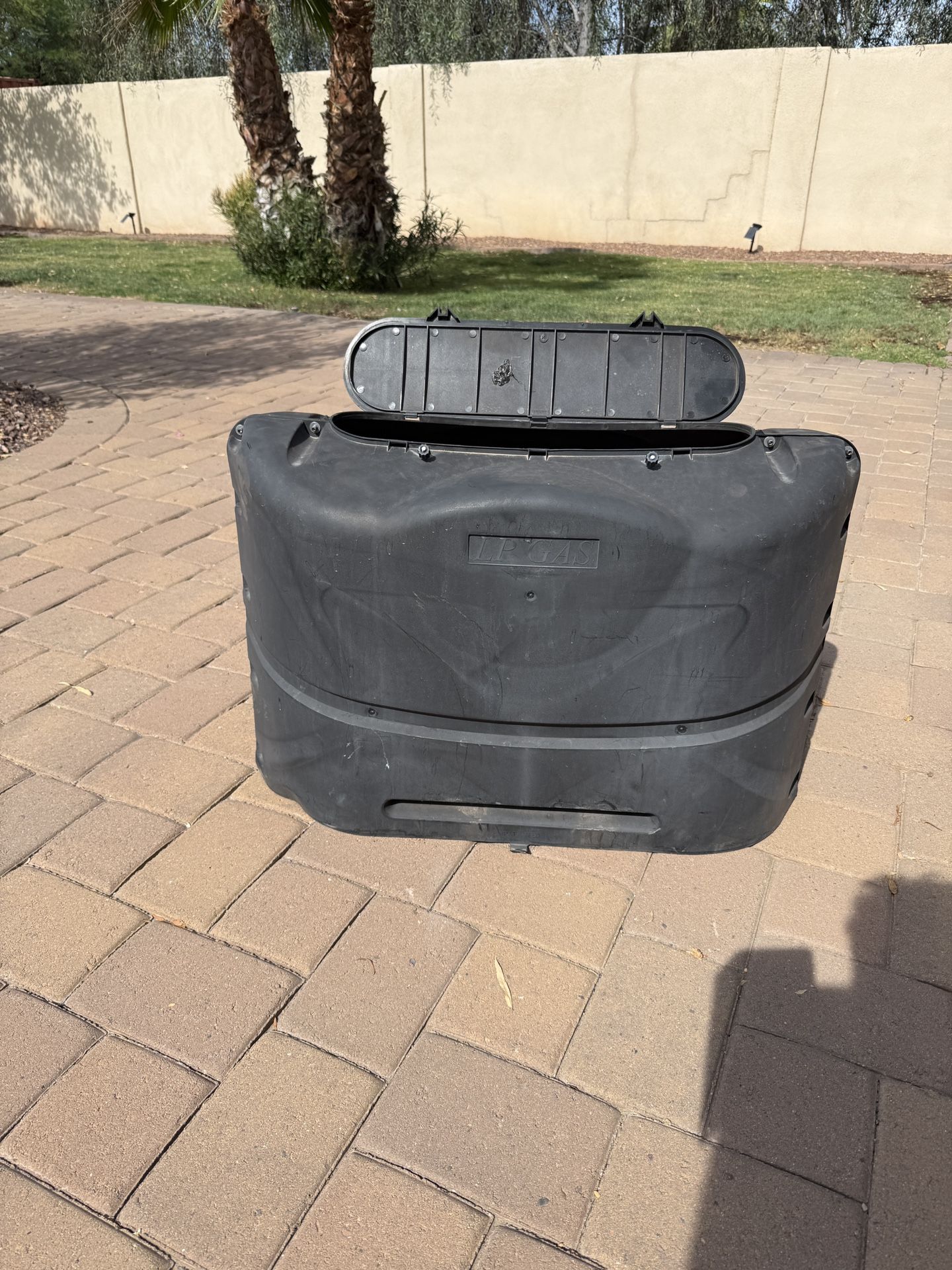 RV Camper Trailer Propane Cover