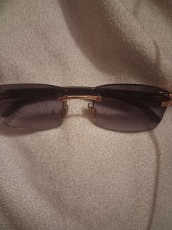 Cartier sunglasses genuine horn