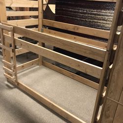 Solid Wood Triple Bunkbed!