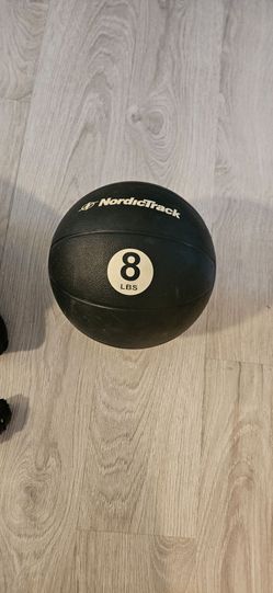 NordicTrack 8 lb Medicine Ball – $20