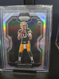 Jordan love prizm refractor rookie green Bay packers