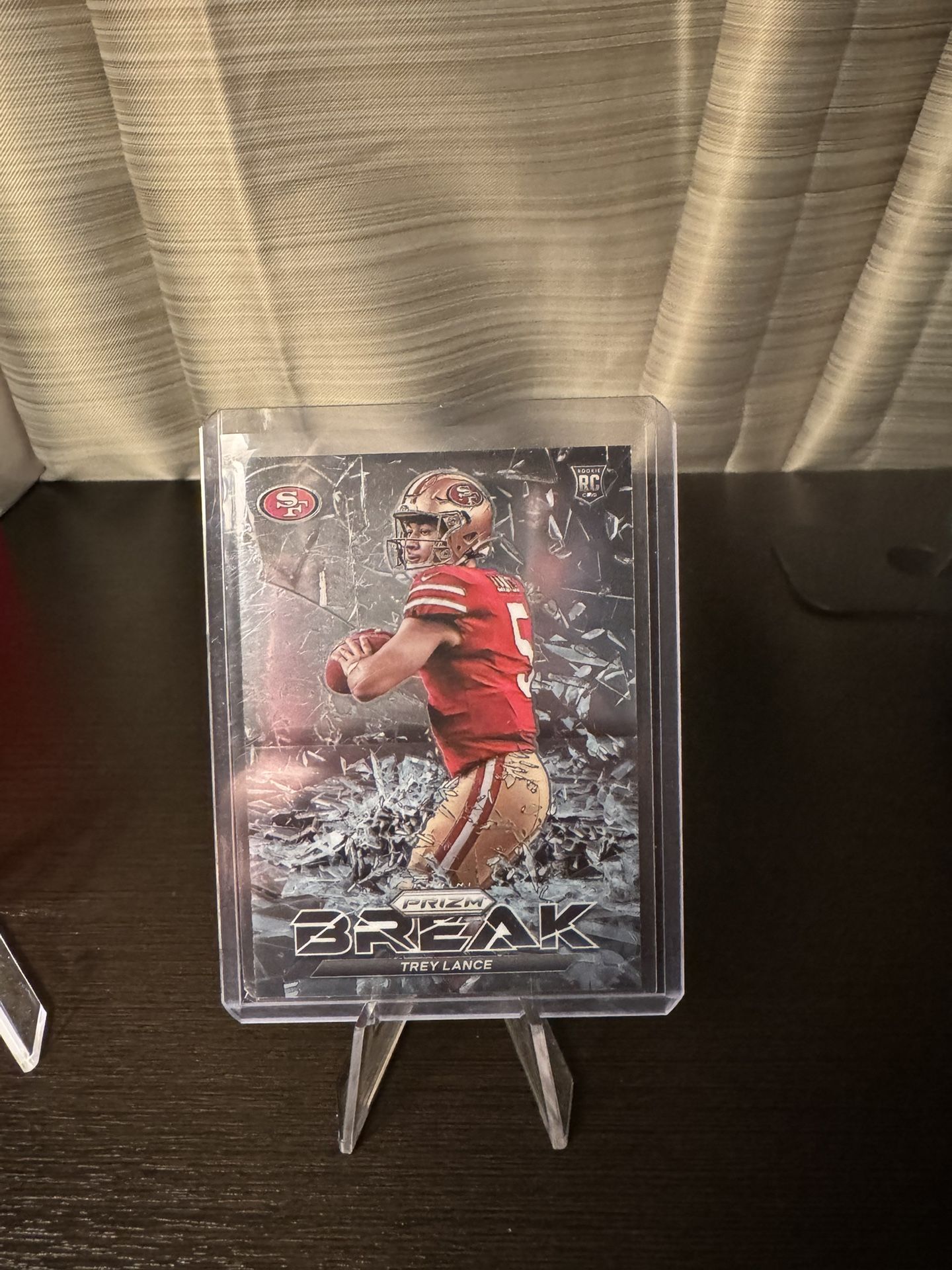 Trey Lance Rookie Panini Prizm Break