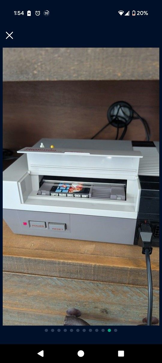 NES Nintendo Refurbished Fully Functional With Game