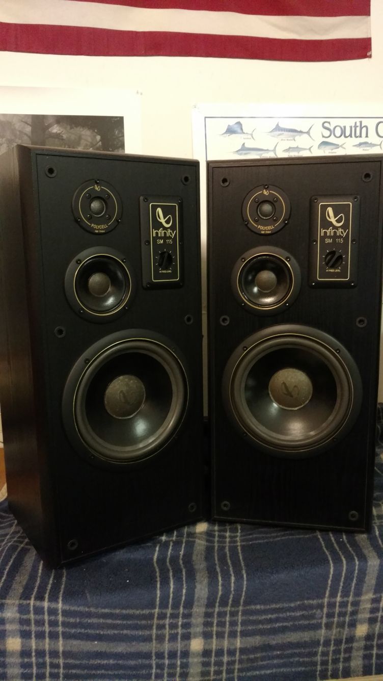 Infinity SM 115 Studio Monitor Speakers for Sale in Irmo SC OfferUp