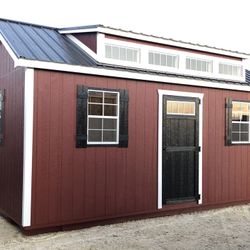 12x20 Dormer Cabin-Workshop