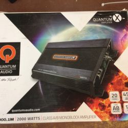 Quantum Audio 2000 Watt Car Amp