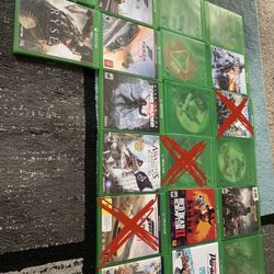 Lot of  Microsoft Xbox One Video Games 