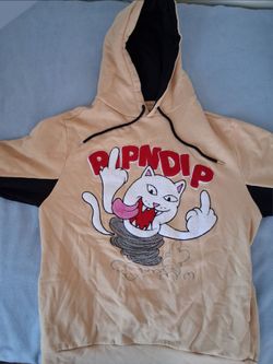 Nermanian devil tan hoodie rip n dip