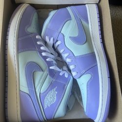 Jordan 11 Purple Aqua Size 11.5 Brand New 