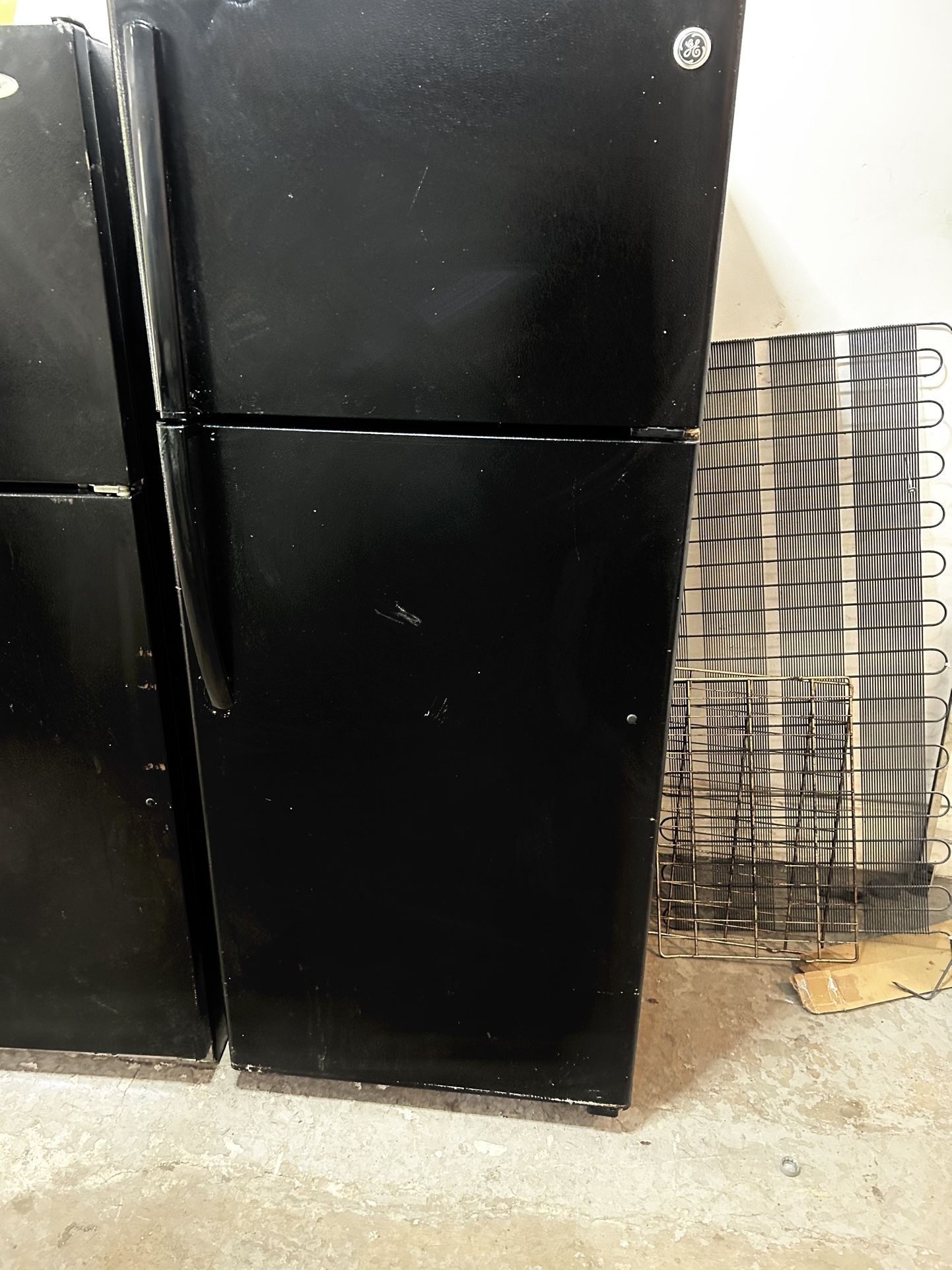 GE Black Refrigerator