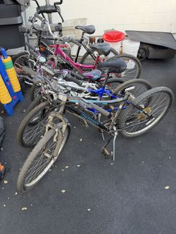 Bikes for sale: $65/ea Diamondbacks, haro, mongoose
