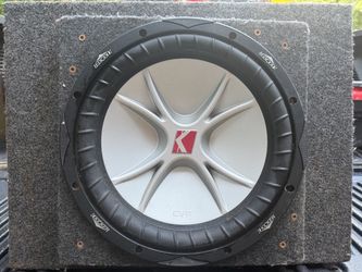 Kicker 12” Subwoofer and Box