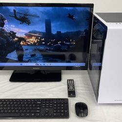 Gaming PC + LCD TV