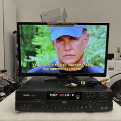 CAVS HDV-201A PLATINUM KARAOKE DVD/MP3/CD-R/RW/VCD player W AV cables