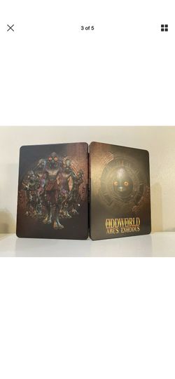 Oddworld Abe's Oddysee: Custom Steelbook case only PS2/PS3/PS4