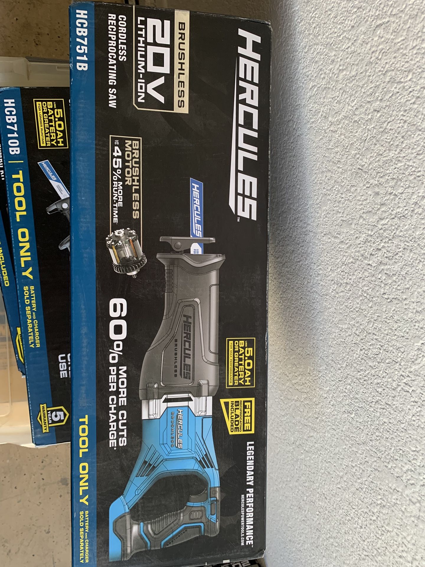 Hercules 20V Brushless Cordless Reciprocating Saw (Tool Only)