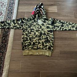BAPE 1st Camo Shark Full Zip Hoodie