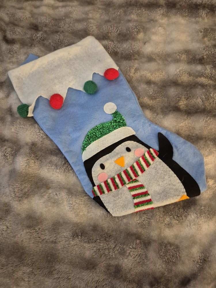 Penguin Christmas Stocking