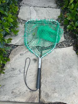 Large Deep Fishing Landing Net – Aluminum Frame