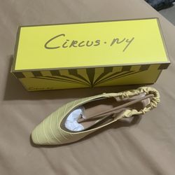 Croc Print Yellow Omina Shoe