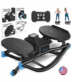 MERACH Rocking Steppers for Exercise 3D Motion Stair Stepper w/ Resistance Bands  Only Meet up parking area  2790 Cabot Dr Ste 160 Corona, CA  92883