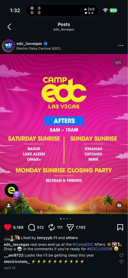 EDC Camp Wristband