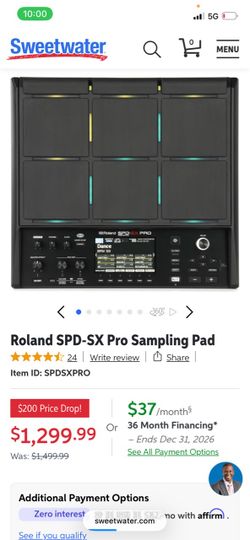 Roland SPD -SX pro sampling pad