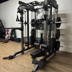 All In One Squat Rack, Functional Trainer, Smith Machine