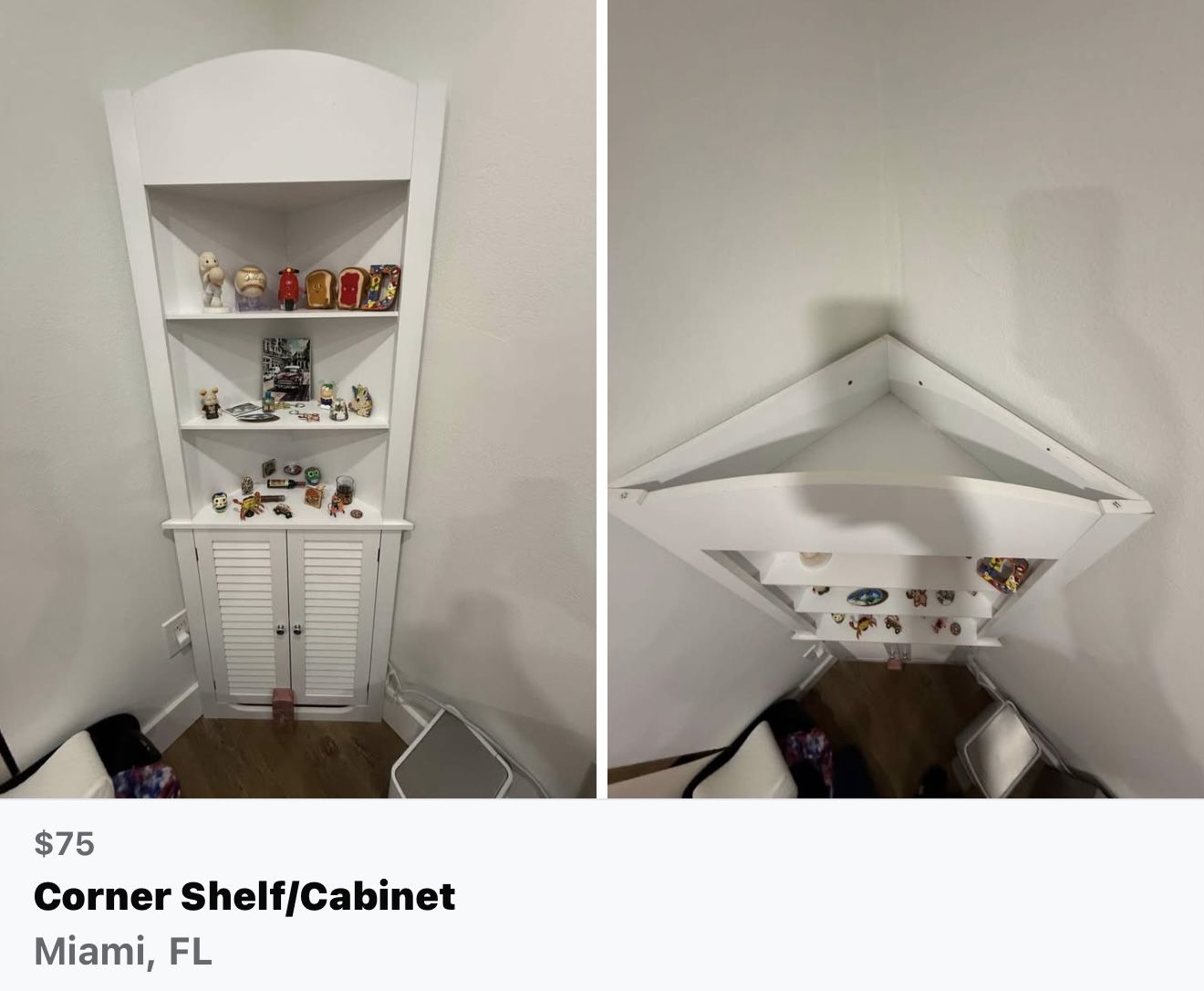 Corner Cabinet/Shelf
