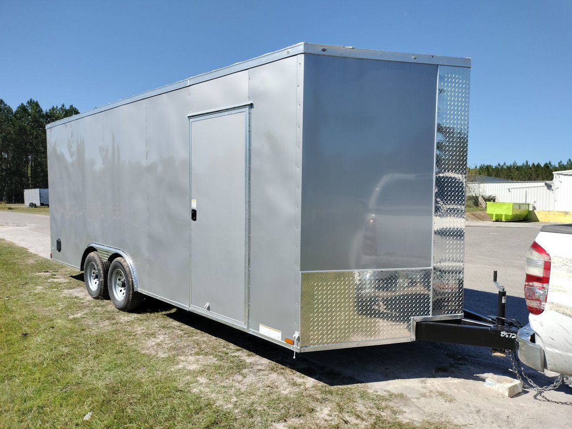 Enclosed Cargo Trailer 8.5x20 X 7