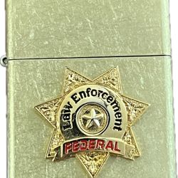 Federal law-enforcement zippo