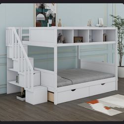 Twin Over Full Bunk Bed