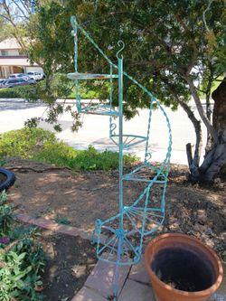 Vintage Spiral Plant Stand