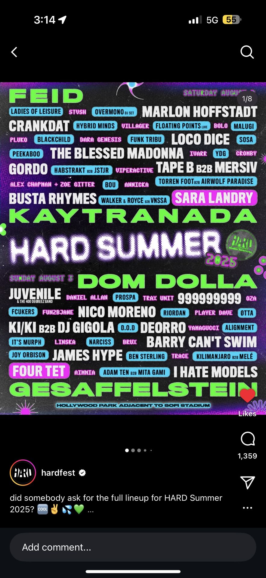 hard summer vip ticket