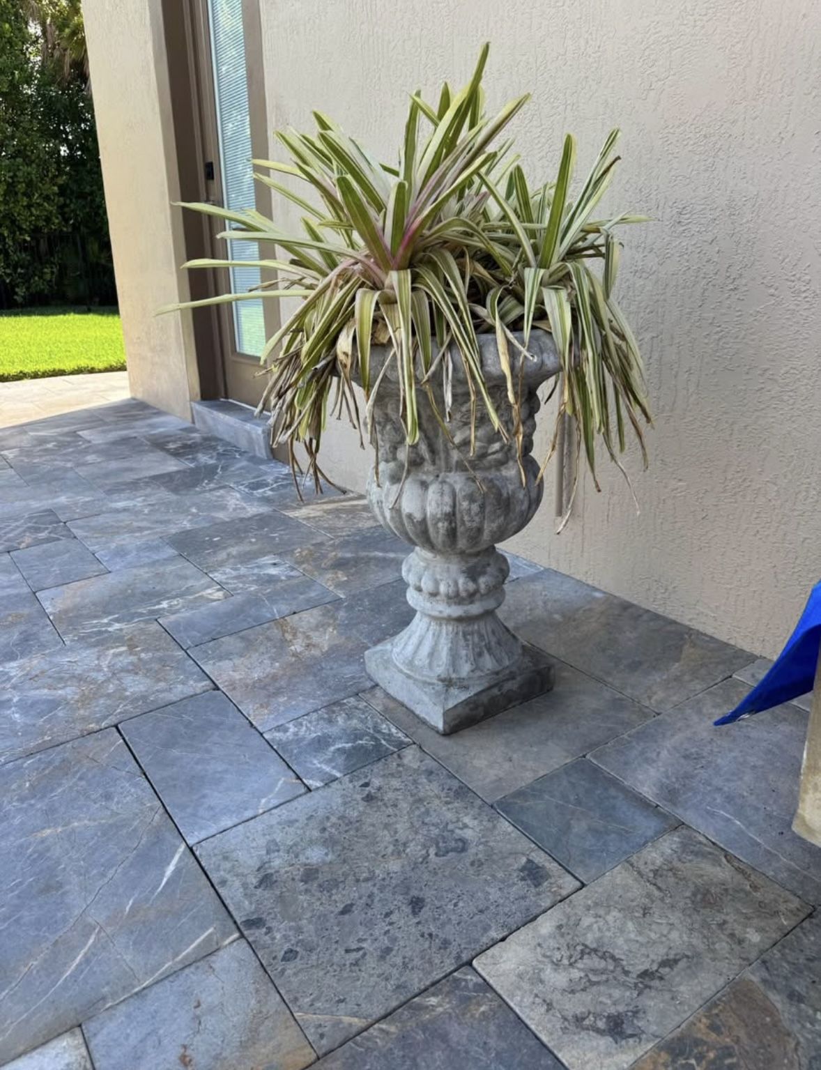 Concrete Urn Planters (2)