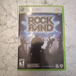 Rock Band for Xbox 360 video game system