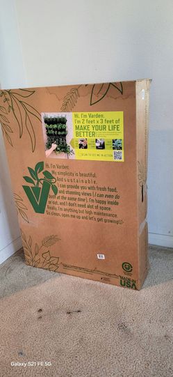 🌿 Vertical Wall Garden Planter 2x3 ft | Living Plant Wall | Outdoor Garden Decor