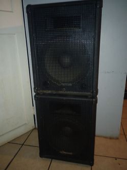 2 live stage works speakers