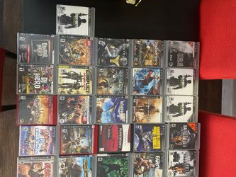 50 Ps3 games!!