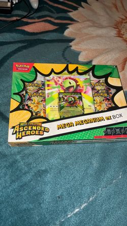 Pokémon Mega Meganium ex Box – Ascended Heroes