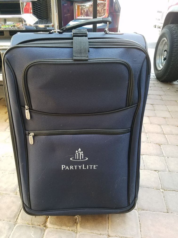 Partylite consultants suitcase