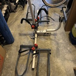 Tow Hitch Mounted Bike Rack