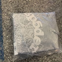 Large Grey Spider Hoodie